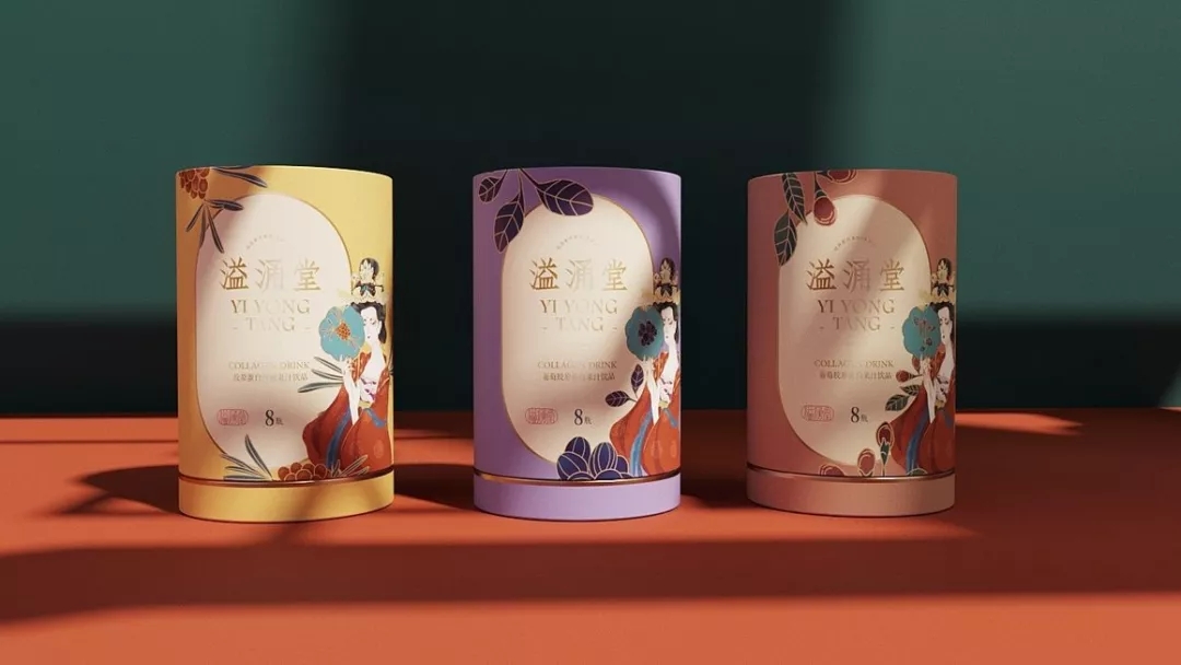 古風元素保健品包裝設計